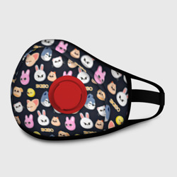 Маска из неопрена Skzoo pattern