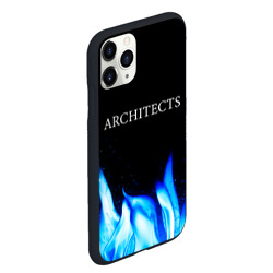 Чехол для iPhone 11 Pro Max матовый Architects blue fire - фото 2