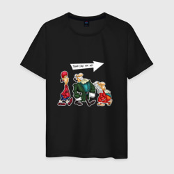 Троица-Остров Сокровищ – Мужская футболка хлопок с принтом купить со скидкой в -20%