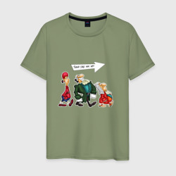 Мужская футболка хлопок Троица-Остров Сокровищ