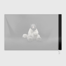Флаг 3D Медведь в костюме ростовой куклы - фото 2