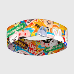 Повязка на голову 3D Skzoo stickers characters