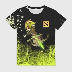 Женская футболка 3D Худвинк в лесу