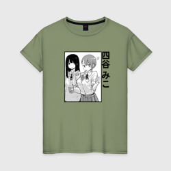 Женская футболка хлопок Hana and Miko