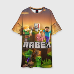 Детское платье 3D Павел Minecraft