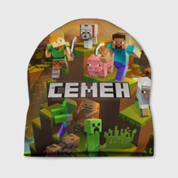 Шапка 3D Семен Minecraft