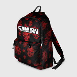 Рюкзак 3D Samurai - Красный паттерн - Cyberpunk