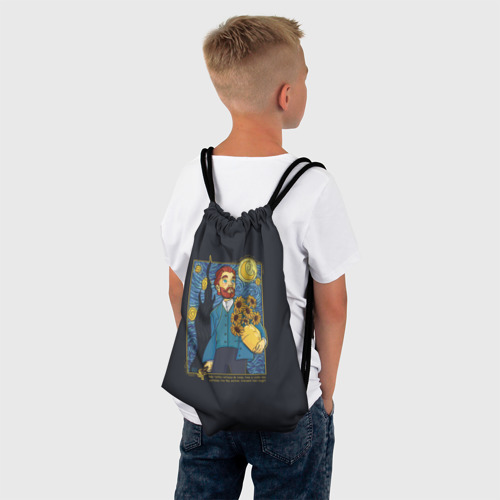 Рюкзак-мешок 3D Ван Гог Иллюстрация - фото 4