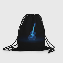 Рюкзак-мешок 3D Неоновая гитара