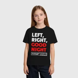 Детская футболка хлопок Left righte good night - фото 2