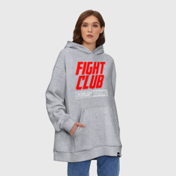 Худи SuperOversize хлопок Fight club boxing - фото 2