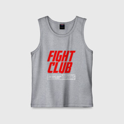 Детская майка хлопок Fight club boxing