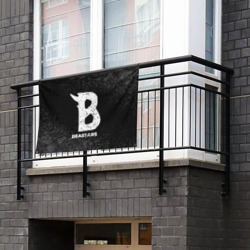 Флаг-баннер Beastars с потертостями на темном фоне - фото 2