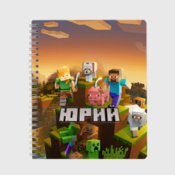 Тетрадь Юрий Minecraft