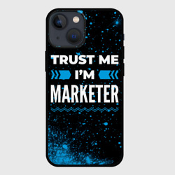 Чехол для iPhone 13 mini Trust me I'm marketer Dark