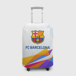 Чехол для чемодана 3D Barcelona цветные геометрии