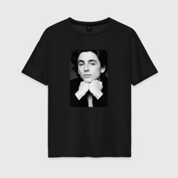 Женская футболка хлопок Oversize Timothee Chalamet Vogue 2021