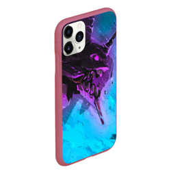 Чехол для iPhone 11 Pro Max матовый Neon Genesis Evangelion - Eva 01 - фото 2