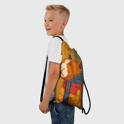 Рюкзак-мешок 3D Скромный бультерьер - фото 2