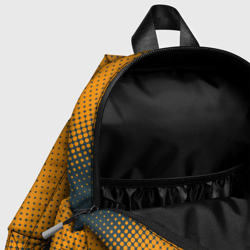 Детский рюкзак 3D с принтом Скромный бультерьер, фото #4