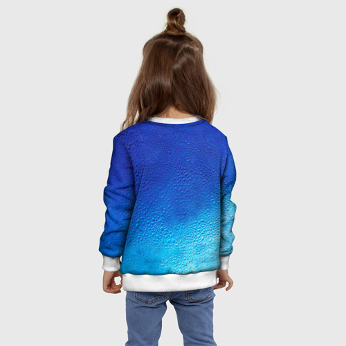Детский свитшот 3D Вода - H2O, цвет 3D печать - фото 8