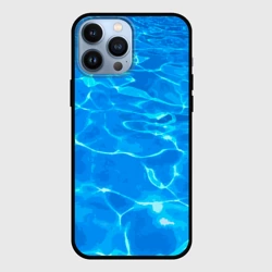 Чехол для iPhone 13 Pro Max Абстрактные волны бассейна - текстура