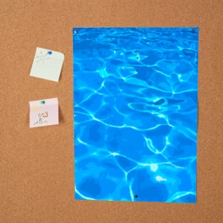 Постер Абстрактные волны бассейна - текстура - фото 2