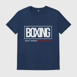 Мужская футболка хлопок Boxing good night