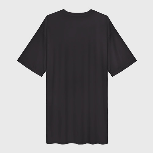 Платье-футболка 3D Данил Прытков черно-белая фотография, цвет 3D печать - фото 2