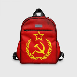 СССР - старый флаг – Детский рюкзак 3D с принтом купить со скидкой в -33%