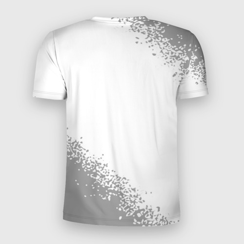 Мужская футболка 3D Slim No Man's Sky glitch на светлом фоне: надпись, символ, цвет 3D печать - фото 2
