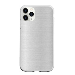 Чехол для iPhone 11 Pro Max матовый Текстура: сталь