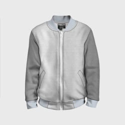 Детский бомбер 3D Текстура: сталь