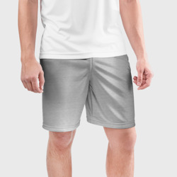 Мужские шорты спортивные Текстура: сталь - фото 2