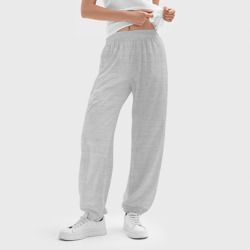 Женские джоггеры оверсайз 3D Текстура: сталь - фото 2