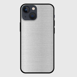 Чехол для iPhone 13 mini Текстура: сталь