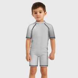 Детский купальный костюм 3D Текстура: сталь - фото 2