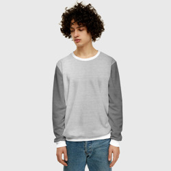 Мужской свитшот 3D Текстура: сталь - фото 2