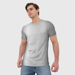 Мужская футболка 3D Текстура: сталь - фото 2