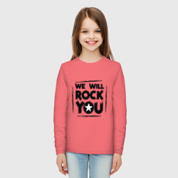 Детский лонгслив хлопок We rock you - фото 2