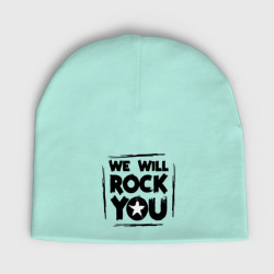 Детская шапка демисезонная We rock you