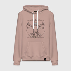 Женская толстовка хлопок Vitruvian Bender