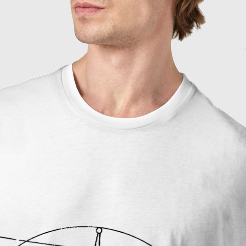 Мужская футболка хлопок Vitruvian Bender - фото 6