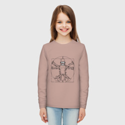 Детский лонгслив хлопок Vitruvian Bender - фото 2