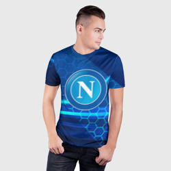 Мужская футболка 3D Slim Napoli Абстракция - фото 2