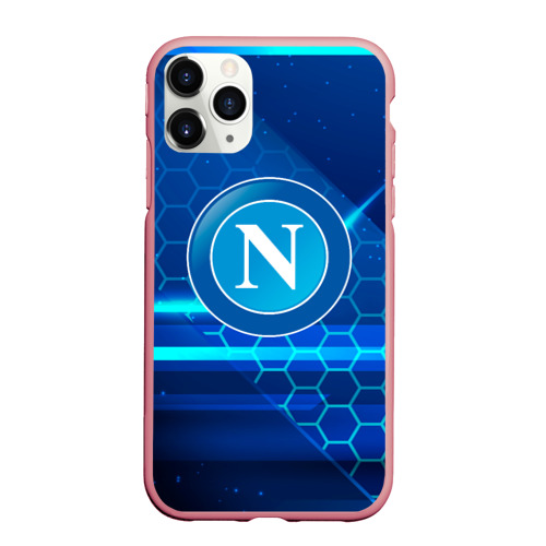 Чехол для iPhone 11 Pro Max матовый Napoli Абстракция, цвет баблгам