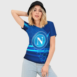 Женская футболка 3D Slim Napoli Абстракция - фото 2