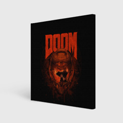 Холст квадратный Doom - Slayer