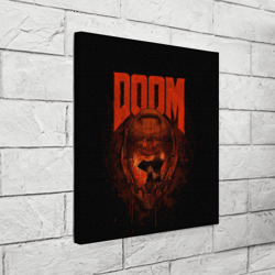 Холст квадратный Doom - Slayer - фото 2