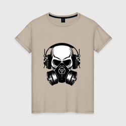 Drum and bass DJ – Женская футболка хлопок с принтом купить со скидкой в -20%